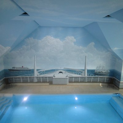 Schwimmbadinnendämmung Leer